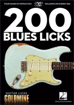 Hal Leonard 200 Blues Licks Guitar Note