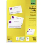 Sigel DP830 potisknutelné vizitky, mikroperforované 85 x 55 mm vysoce bílá 150 ks Formát papíru: A4