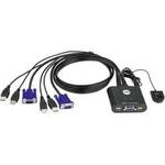 KVM switch Aten pro USB a VGA-Grafik, 2-portový