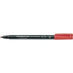 Staedtler Lumocolor permanent M DRY SAFE 317-2 permanentní popisovač , červená