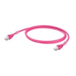 Síťový kabel RJ45 Weidmüller 1201270100, CAT 6A, S/FTP, 10.00 m, purpurová