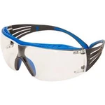 3M SecureFitSchutzbrille SF40 1X SGAF BLU-RAY modrá šedá s ochranou obočí PC jasné kotouč UV AS SGAF 3M SF401XSGAF-BLU