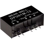 DC/DC měnič napětí, modul Mean Well DPU01N-12, 42 mA, 1 W, Počet výstupů 2 x