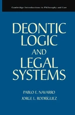 Deontic Logic and Legal Systems