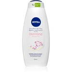 NIVEA Diamond & Argan Oil sprchový a koupelový krémový gel maxi 750 ml