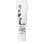 Beverly Hills Formula Perfect White Black bělicí zubní pasta s aktivním uhlím pro svěží dech příchuť Fresh Mint 100 ml