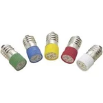 LED žárovka E10 Barthelme, 70113126, 24 V, 1,2 lm, červená