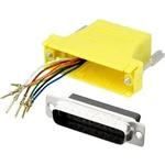 D-SUB adaptér D-SUB zástrčka 25pólová - RJ45 zásuvka 8p8c encitech DA25-PMJ8-K-Y-RC 1 ks