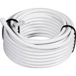 Koaxiální kabel Conrad 1511002/10, stíněný, bílá, 10 m