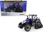 New Holland Genesis T8.435 Smarttrax Tractor with AVEC PLM Intelligence Blue 1/32 Diecast Model by ERTL TOMY