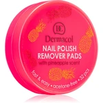 Dermacol Nail Care Odorless odlakovač na nehty bez zápachu 32 ks