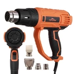 TOPSHAK TS-HG1 2000W Hot Air Guns 8 Levels Temperature 3 Modes Heat Guns Kit W/ 4 Nozzles for Stripping Paint Removing R
