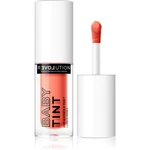 Revolution Relove Baby Tint tekutá lícenka a lesk na pery odtieň Coral 1.4 ml