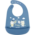 Canpol babies Bonjour Paris Bibs podbradníček Blue 1 ks