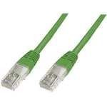 Patch kabel CAT 5e, U/UTP RJ 45, vidlice ⇔ vidlice, 5 m, zelený