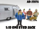 One Eyed Jack "Trailer Park" Figure For 118 Scale Diecast Model Cars by American Diorama