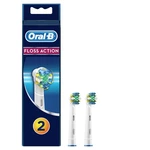 Náhradné hlavice Oral-B EB 25-2 náhradná hlavica kefky • 2 ks v balení • technológia CleanMaximiser • hlava typu Floss Action • vlákna MicroPulse • ko