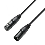 Adam Hall K3DMF0050 DMX prepojovací kábel [1x XLR zástrčka - 1x XLR zásuvka] 0.50 m