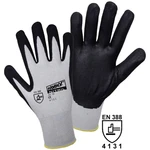 L+D worky FOAM Nylon NITRILE 1158-7 nylon pracovné rukavice Veľkosť rukavíc: 7, S EN 388 CAT II 1 pár