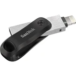 SanDisk iXpand™ Flash Drive Go USB pamäť pre smartphone a tablet  čierna, strieborná 256 GB USB 3.2 Gen 1 (USB 3.0), Lig