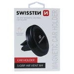 Magnetický držák do ventilace auta Swissten S-Grip AV-M4, černý