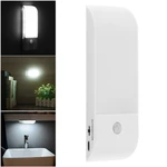 12 LED USB Rechargeable Kitchen PIR Motion Sensor LED Light Bedroom Portable Wireless Wall Lamp Night Light LED Lights F