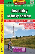 Jeseníky, Kralický Sněžník 1:60 000