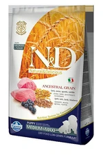 N&amp;D Dog Puppy Medium/Large Lamb/Blueberry Low Grain - 12kg