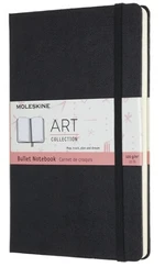 Moleskine Skicář černý L, tečkovaný, tvrdý