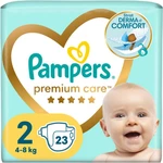 Pampers Premium Care Size 2 jednorázové pleny 4-8 kg 23 ks