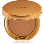 Sensai Silky Bronze Natural Veil Compact vodeodolný púder odtieň SC04 Dark 8,5 g