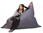 BEANBAG Sedací vak 179x140 perfekt dark gray