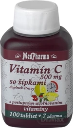 MedPharma VITAMÍN C 500MG so šípkami