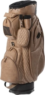 Jucad Style Dark Brown/Leather Optic Sac de golf pentru cărucior