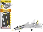 Grumman F-14B Tomcat Fighter Aircraft "VF-142 Ghostriders" and Section K of USS Enterprise (CVN-65) Aircraft Carrier Display Deck "Legendary F-14 Tom