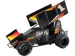 Winged Sprint Car 1 Jamie Veal "SWI Earthworks" SWI Engineering Racing Team (2022) 1/18 Diecast Model Car by ACME