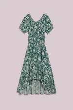 WOMEN'S DRESS L-SU-4040 PALM LEAF