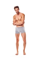 Burito 18724 09x Grey-grey boxers