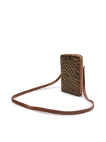 Orsay Black-Brown Women's Patterned Neck Sheath - Women's