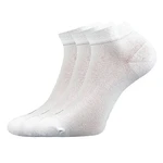 3PACK Lonka white socks