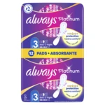 ALWAYS Platinum Day & Night Hygienické vložky s krídelkami 12 kusov