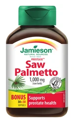 JAMIESON Prostease Saw Palmetto 125 mg na prostatu 60 kapslí