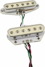 Fender Cobalt Chrome Telecaster Pickup Set Cream Pastilla individual