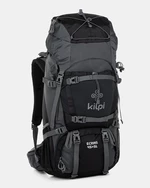 Grey-black unisex sports backpack Kilpi ECRINS (45+5 l)