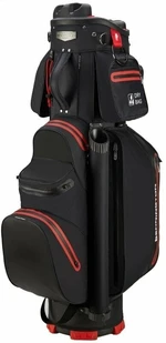 Bennington SEL QO 9 Select 360° Water Resistant Black/Red Borsa da golf Cart Bag