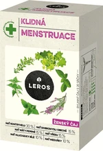 LEROS Natur Čaj pre ženy Pokojná menštruácia 20 x 1.5 g