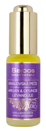 SALOOS Královská péče Argan&Opuncie + Levandule BIO 20 ml