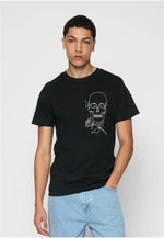 Black Skull One Line T-shirt