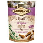 CARNILOVE Dog Semi Moist Snack Prepelica obohatená oreganom 200 g