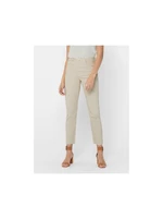 Beige women's cropped straight fit jeans ONLY Emily - Women's